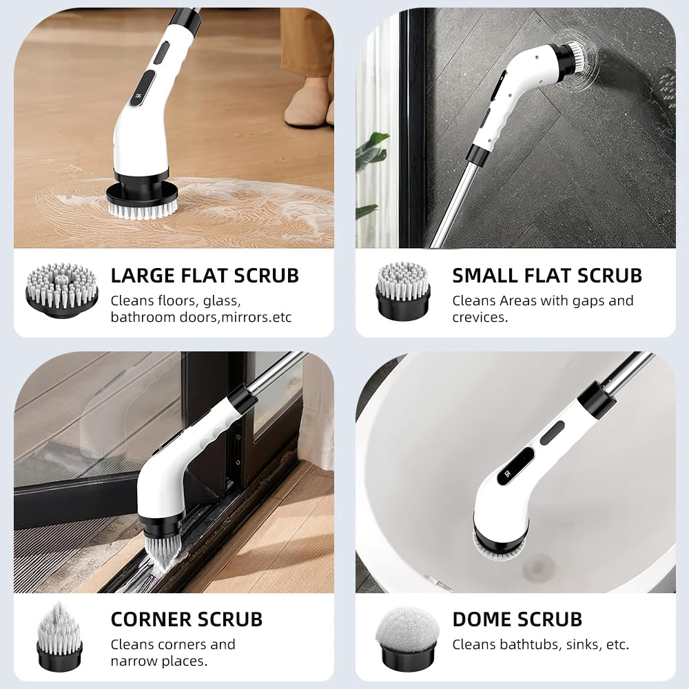 LustraSpin - The Crazy Electric Spin Scrubber